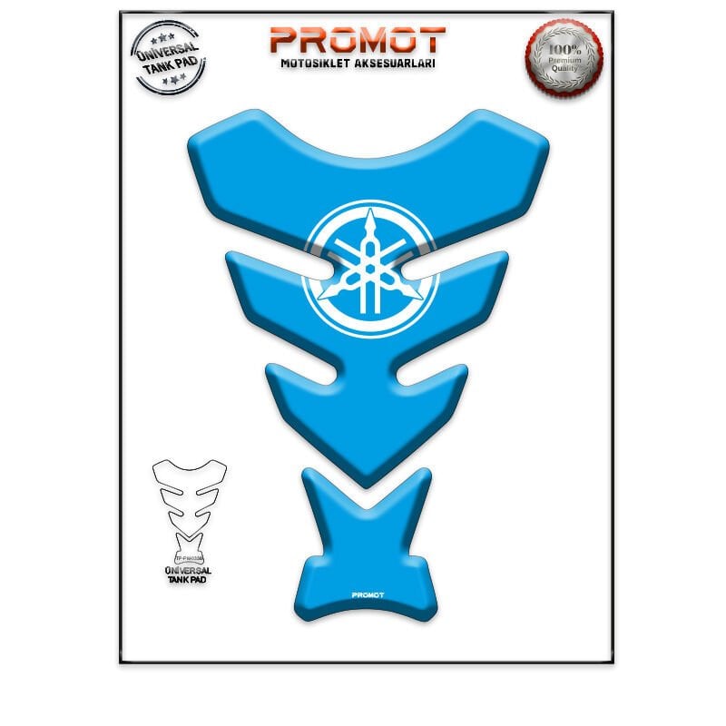 Universal Motosiklet Tank Pad 3D Sticker 0336