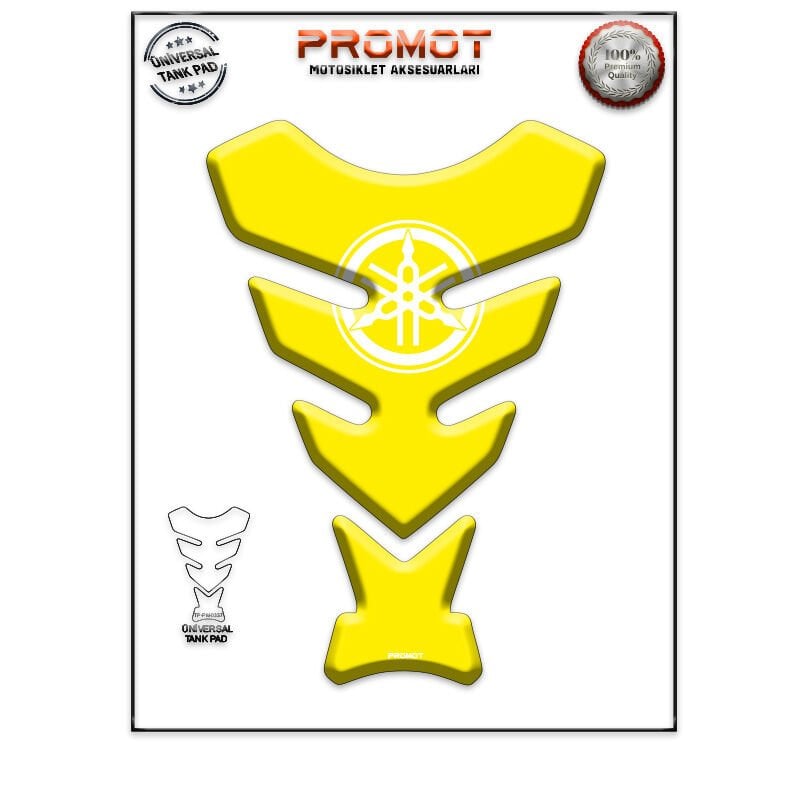 Universal Motosiklet Tank Pad 3D Sticker 0337