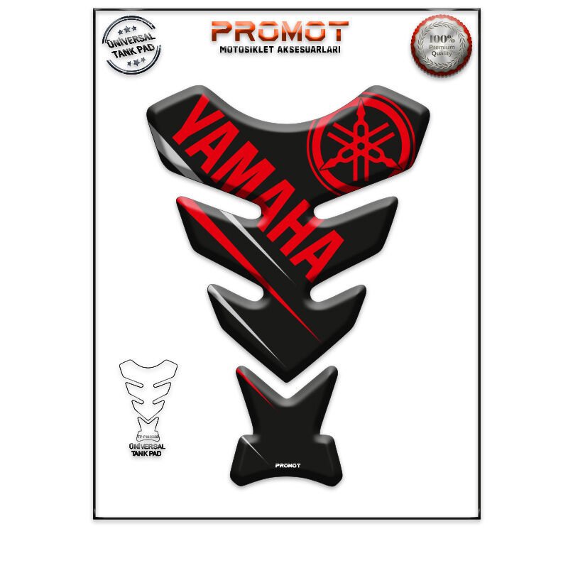 Universal Motosiklet Tank Pad 3D Sticker 0339