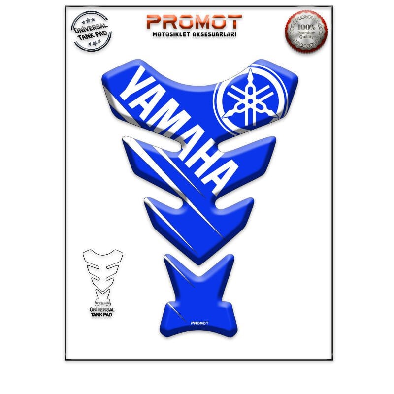 Universal Motosiklet Tank Pad 3D Sticker 0342