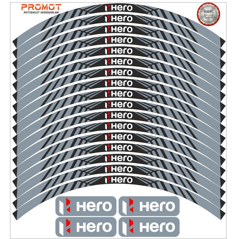 HERO UYUMLU JANT ŞERİDİ MODEL 2