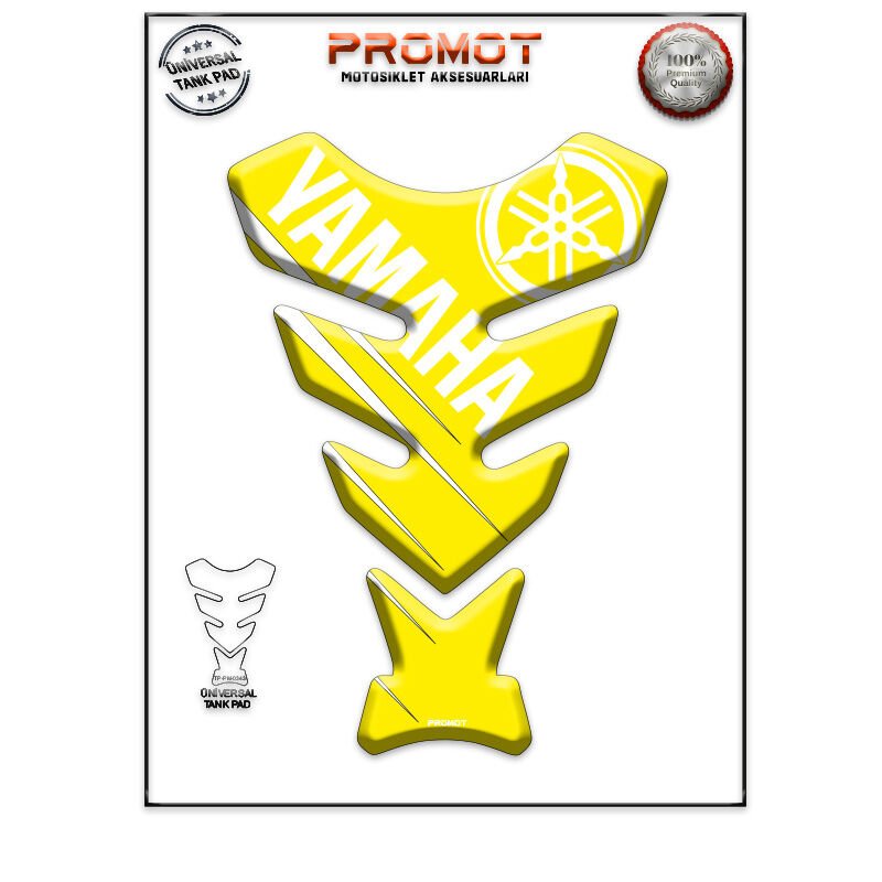 Universal Motosiklet Tank Pad 3D Sticker 0343