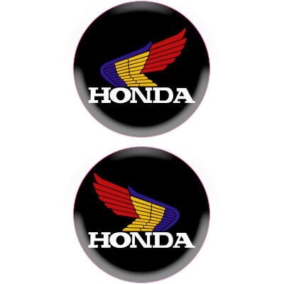 HONDA DEFLEKTÖR DAMLA LOGO STİCKER 5.5CM