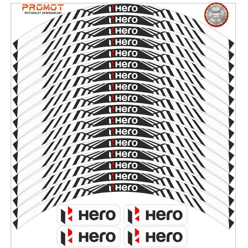 HERO UYUMLU JANT ŞERİDİ MODEL 3