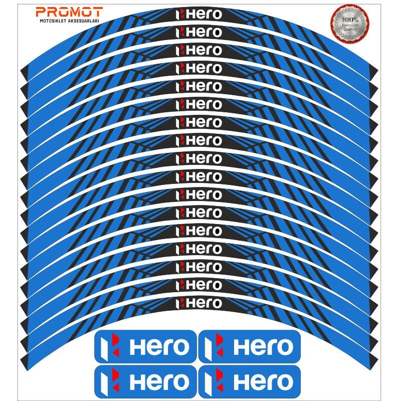 HERO UYUMLU JANT ŞERİDİ MODEL 4