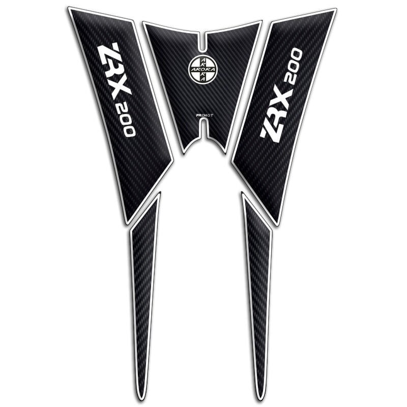 ZRX 200 UYUMLU TANK PAD SET