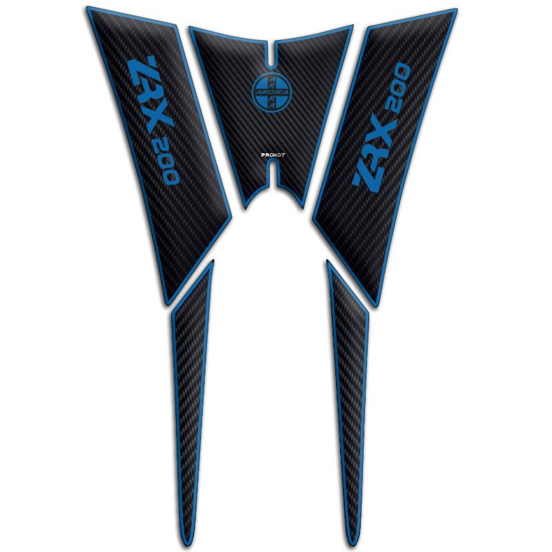 ZRX 200 UYUMLU TANK PAD SET
