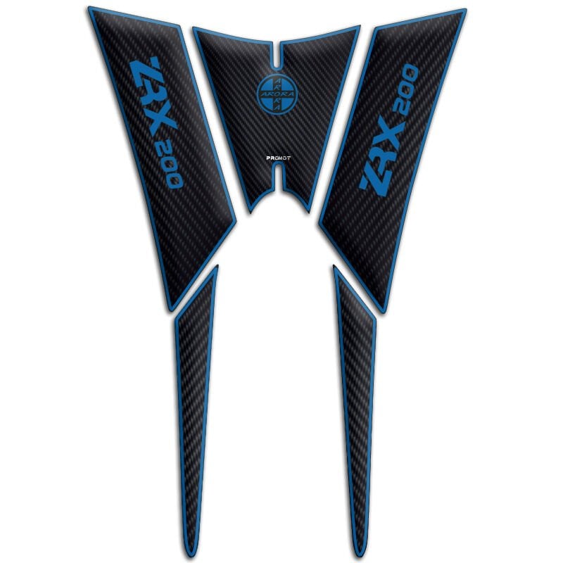 ZRX 200 UYUMLU TANK PAD SET
