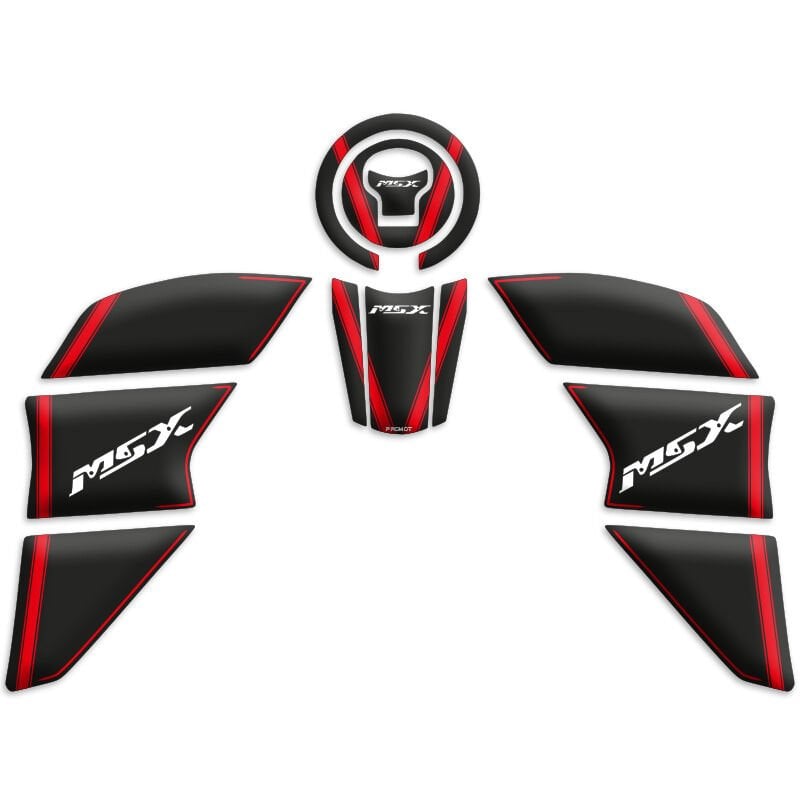 HONDA MSX UYUMLU TANK PAD SET
