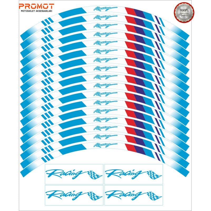 M POWER TASARIM MOTOSİKLET JANT ŞERİDİ MODEL 2