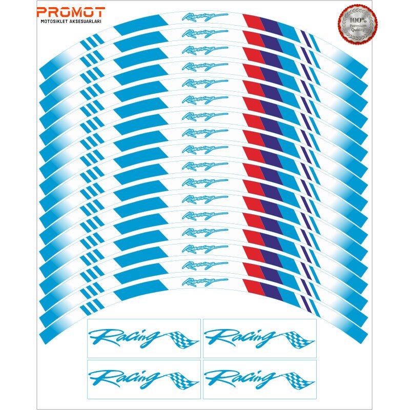 M POWER TASARIM MOTOSİKLET JANT ŞERİDİ MODEL 2