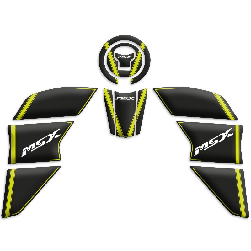 HONDA MSX UYUMLU TANK PAD SET