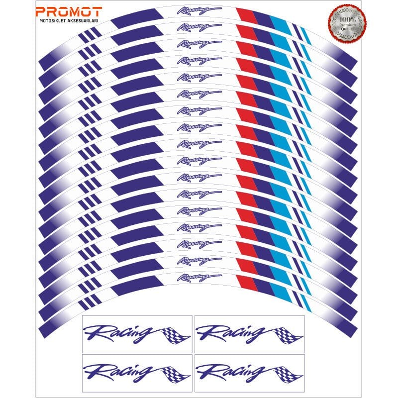M POWER TASARIM MOTOSİKLET JANT ŞERİDİ MODEL 3