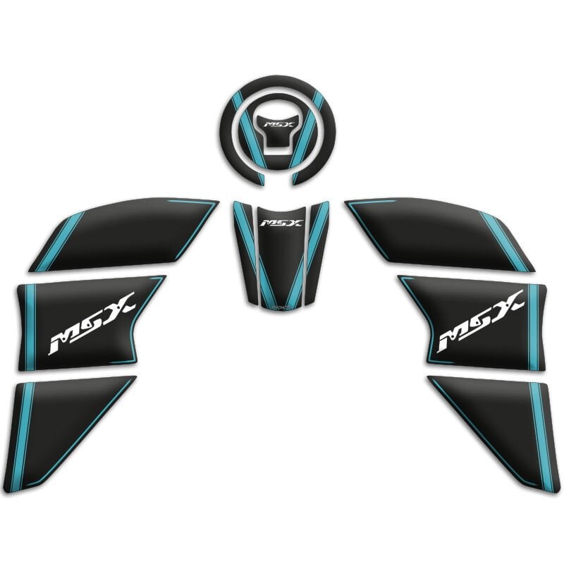 HONDA MSX UYUMLU TANK PAD SET