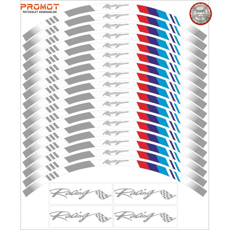 M POWER TASARIM MOTOSİKLET JANT ŞERİDİ MODEL 5