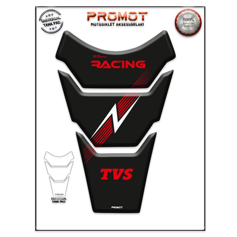 Universal Motosiklet Tank Pad 3D Sticker 0381