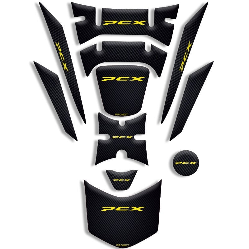 HONDA PCX UYUMLU TANK PAD FULL SET (2018-2020)