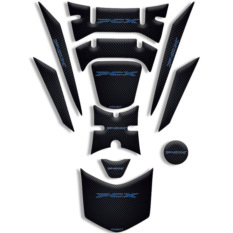 HONDA PCX UYUMLU TANK PAD FULL SET (2018-2020)