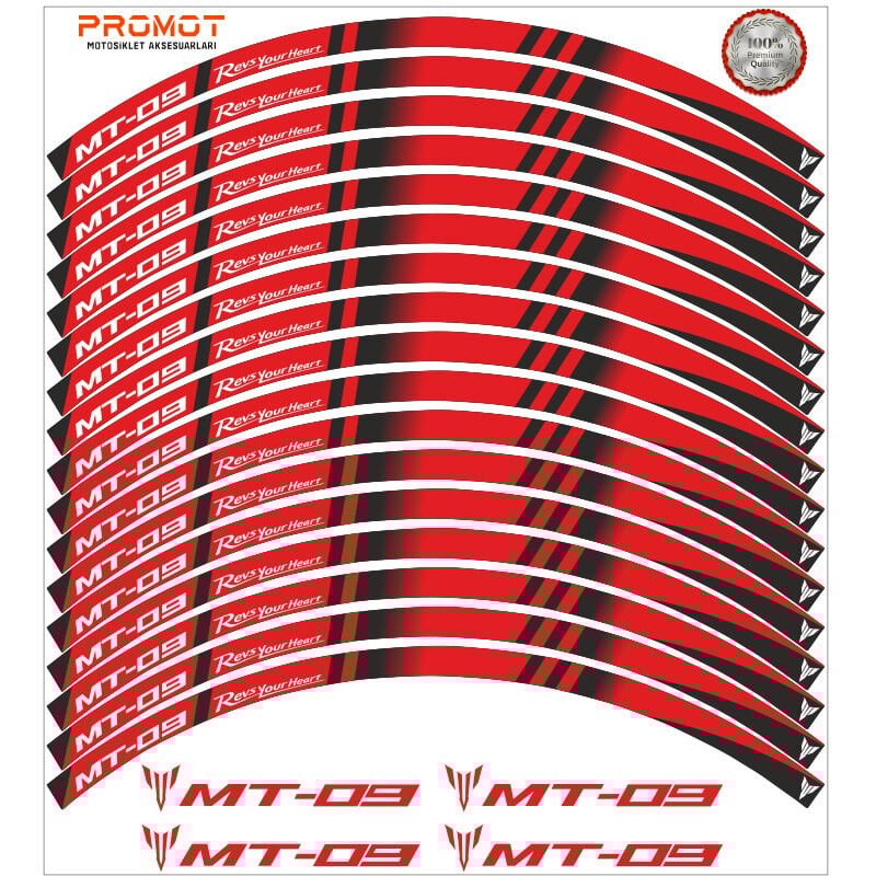 MT 09 UYUMLU JANT ŞERİDİ MODEL 3