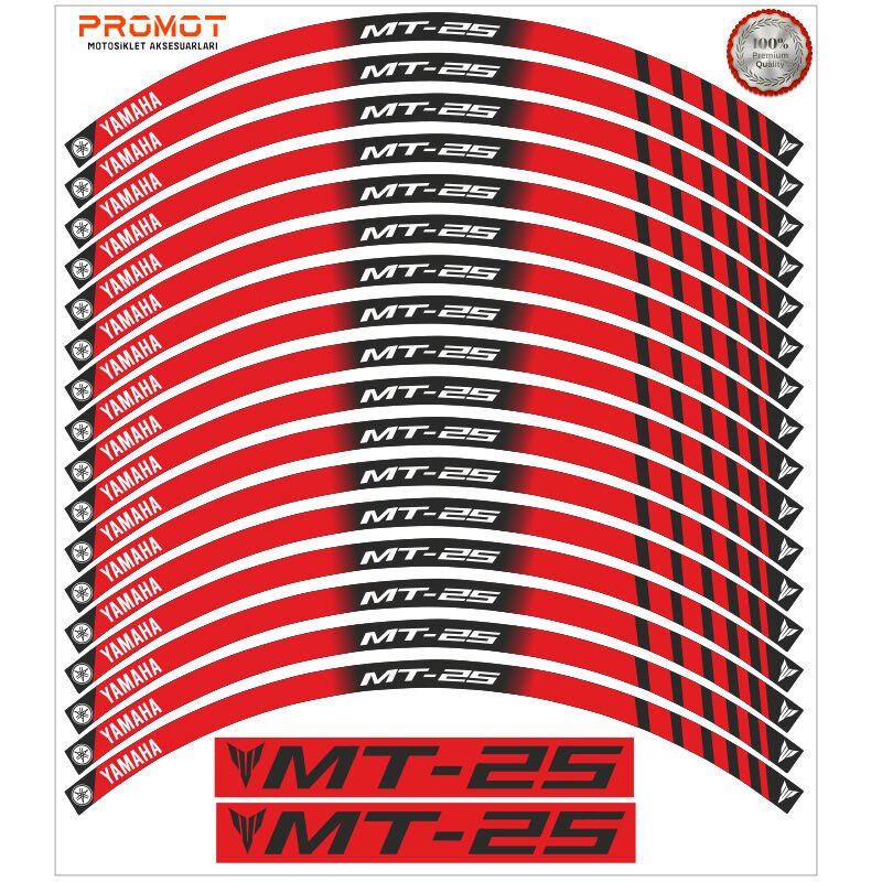 MT 25 UYUMLU JANT ŞERİDİ MODEL 1