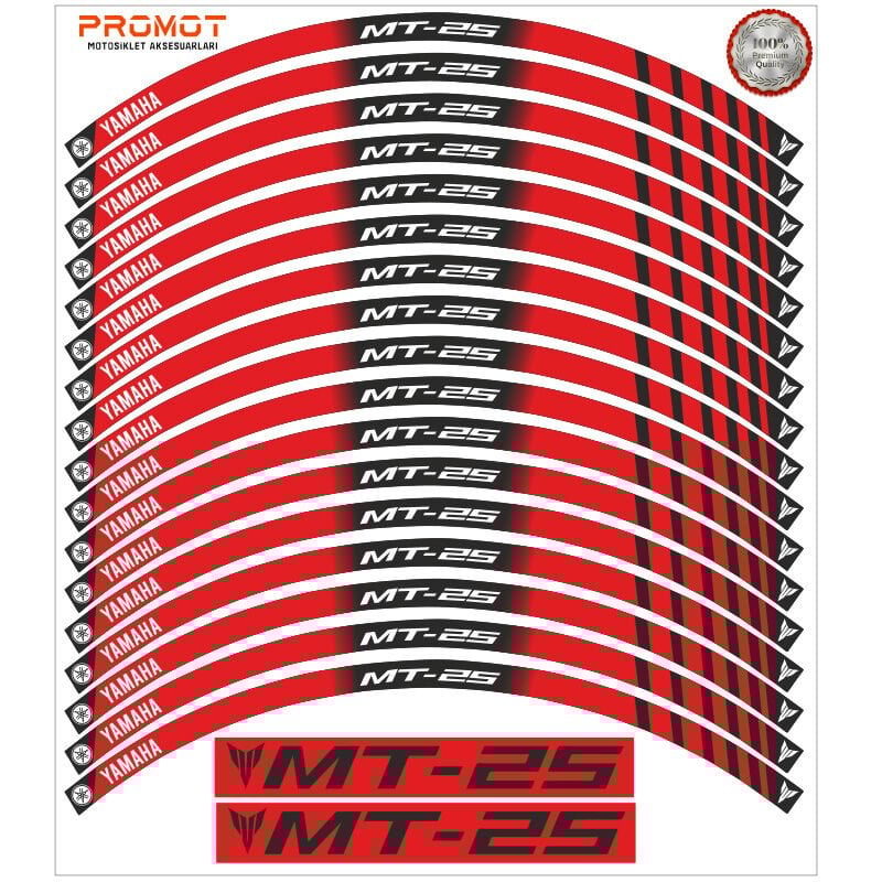 MT 25 UYUMLU JANT ŞERİDİ MODEL 1