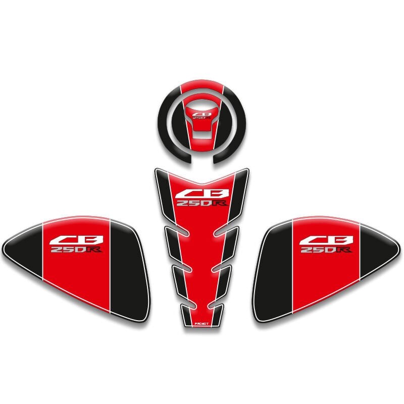 HONDA CB250R UYUMLU TANK PAD SET(2014-2017)