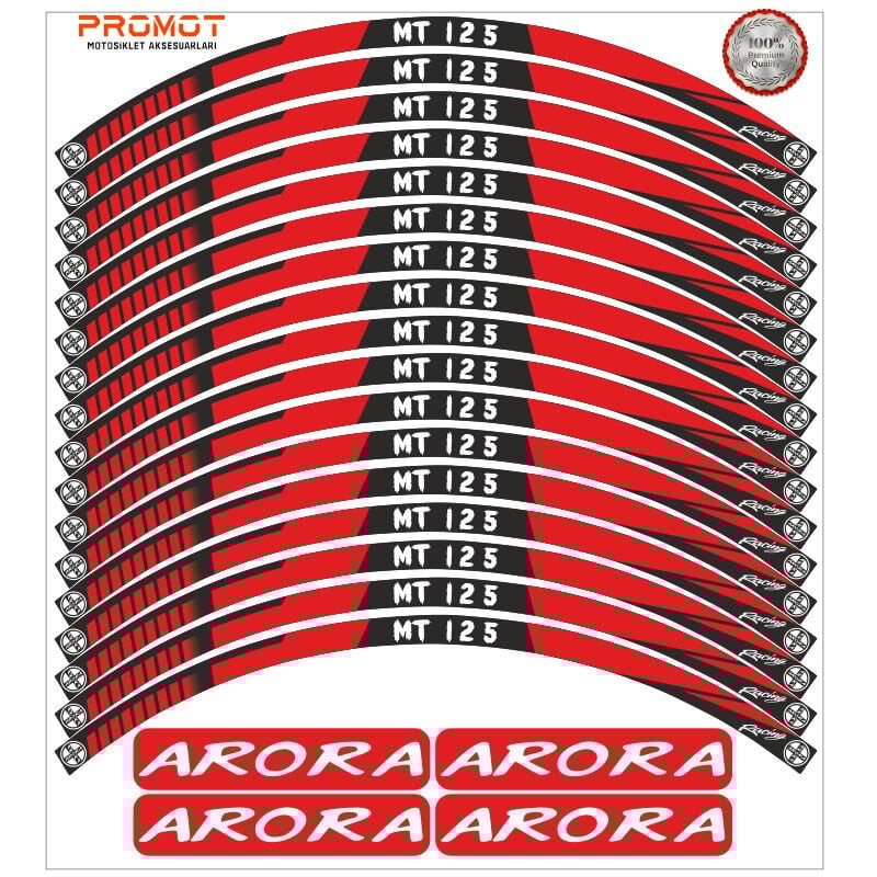 MT 125 UYUMLU JANT ŞERİDİ MODEL 1