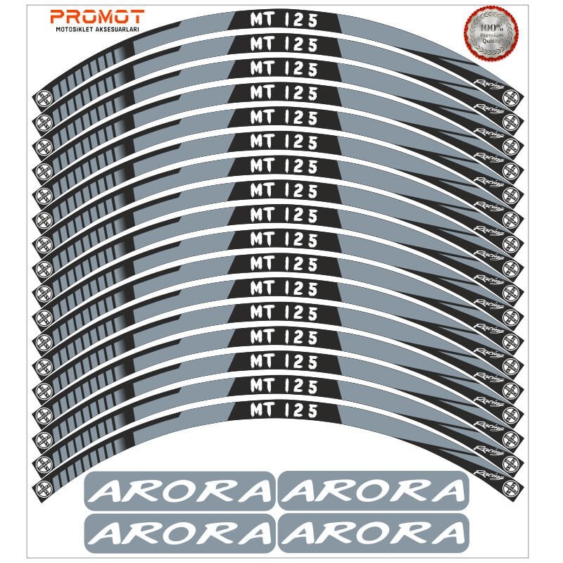 MT 125 UYUMLU JANT ŞERİDİ MODEL 2