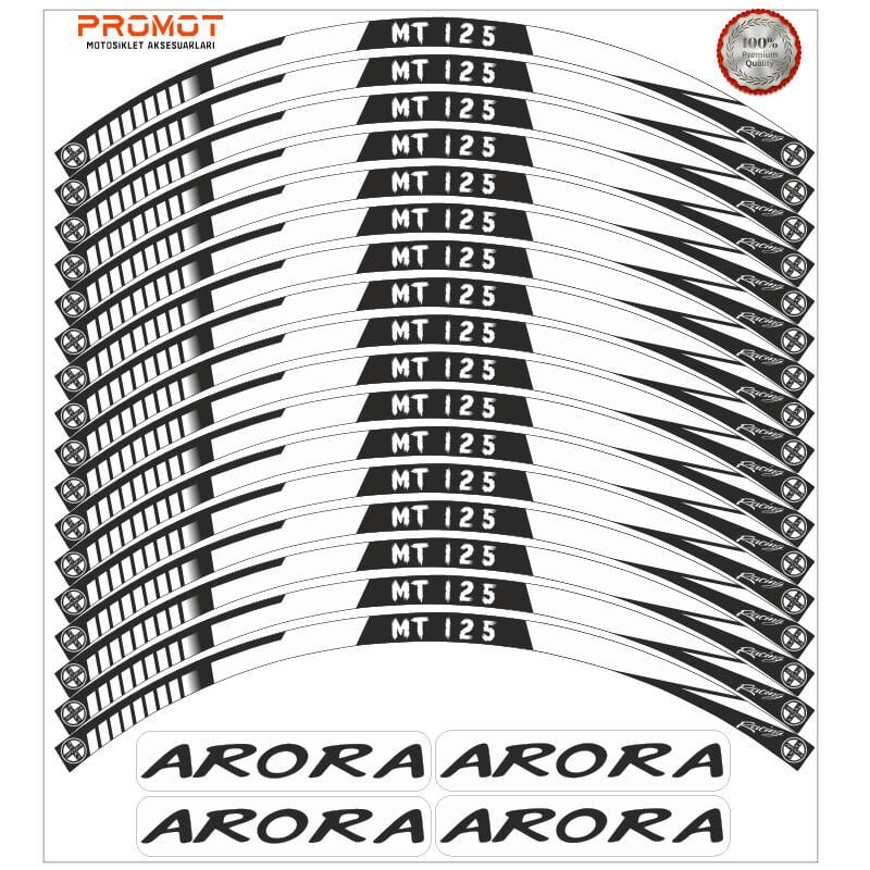 MT 125 UYUMLU JANT ŞERİDİ MODEL 3