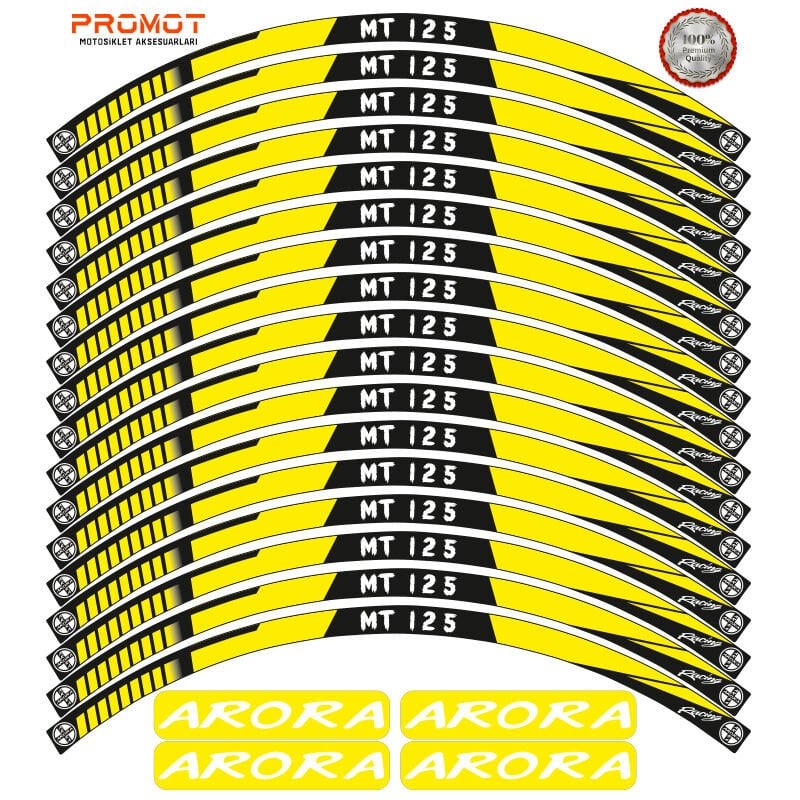 MT 125 UYUMLU JANT ŞERİDİ MODEL 6