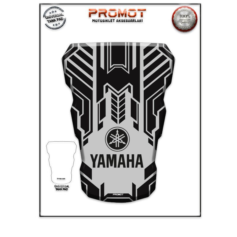 Universal Motosiklet Tank Pad 3D Sticker 0406