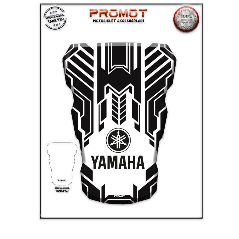 Universal Motosiklet Tank Pad 3D Sticker 0407