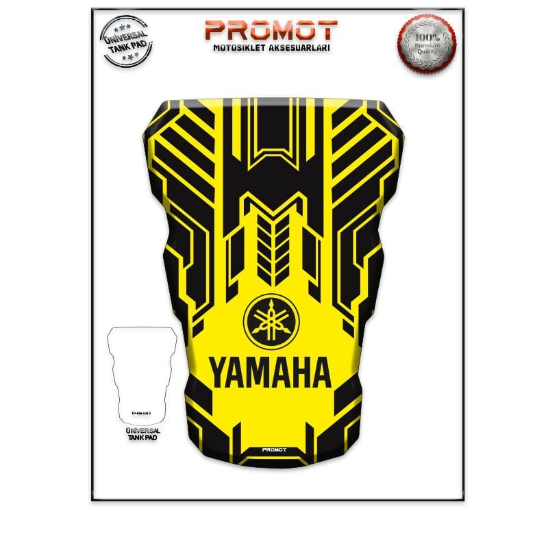 Universal Motosiklet Tank Pad 3D Sticker 0410