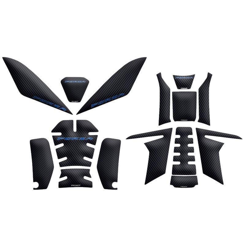 HONDA FORZA 750 UYUMLU TANK PAD FULL SET