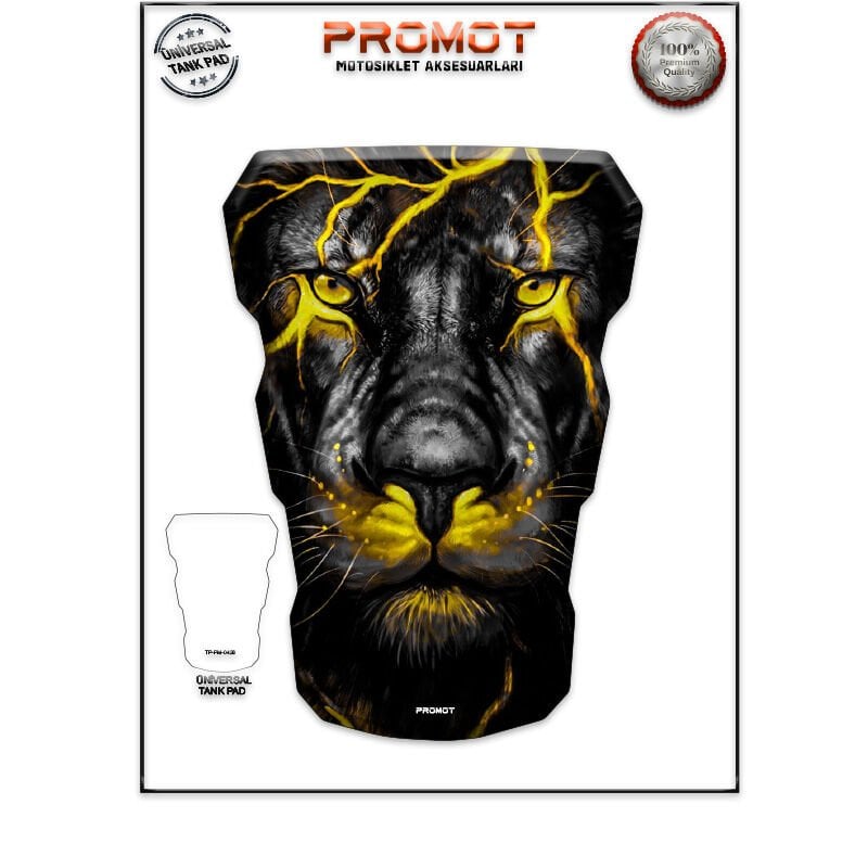 Universal Motosiklet Tank Pad 3D Sticker 0428