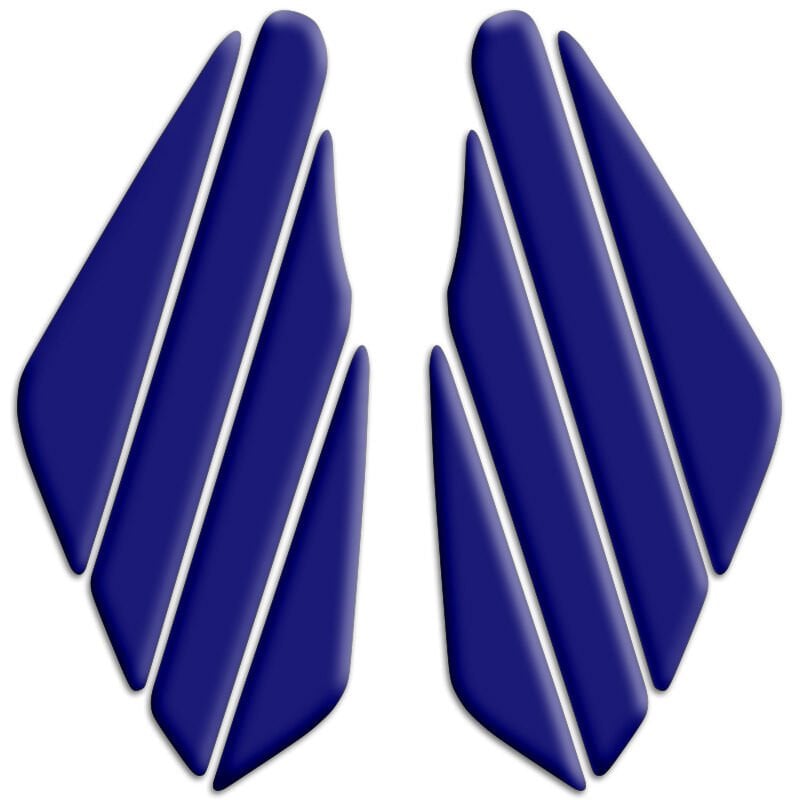 Universal Motosiklet Yan Pad 3D Sticker 004