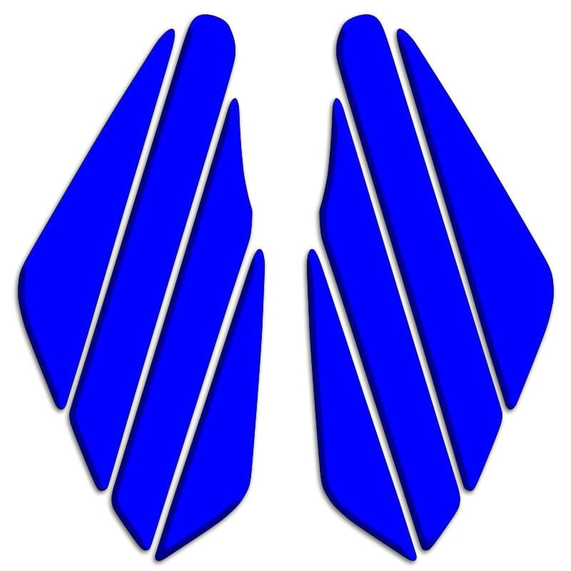 Universal Motosiklet Yan Pad 3D Sticker 005