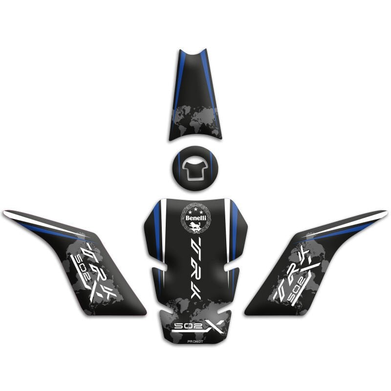 BENELLİ TRK 502 UYUMLU TANK PAD SET