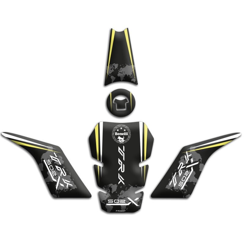 BENELLİ TRK 502 UYUMLU TANK PAD SET