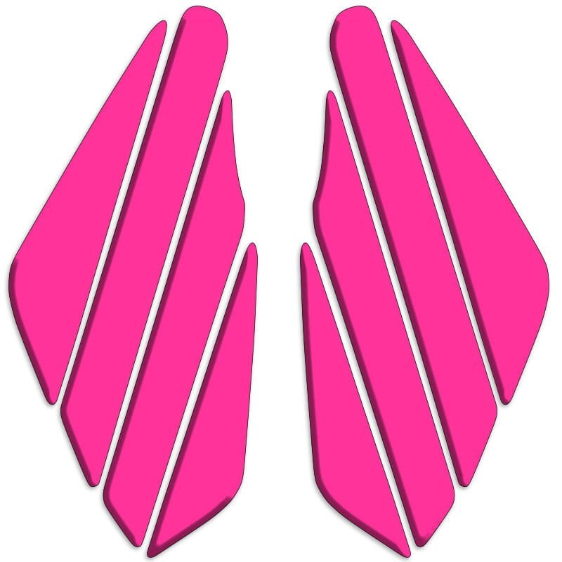 Universal Motosiklet Yan Pad 3D Sticker 007