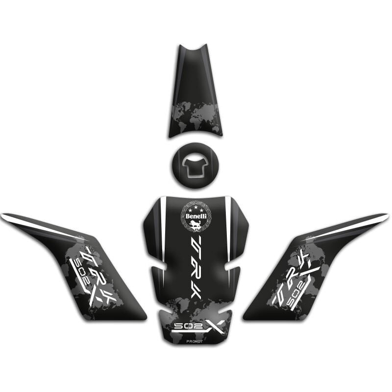 BENELLİ TRK 502 UYUMLU TANK PAD SET