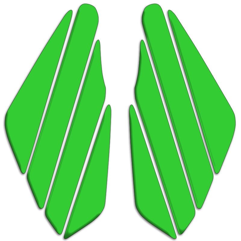 Universal Motosiklet Yan Pad 3D Sticker 011