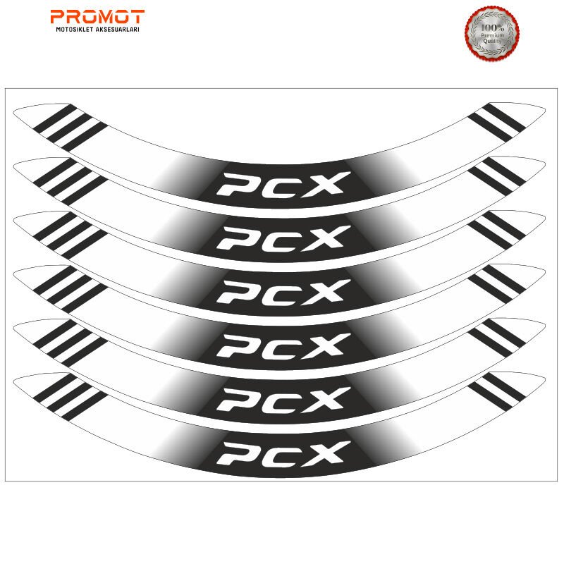 PCX UYUMLU JANT ŞERİDİ MODEL 8