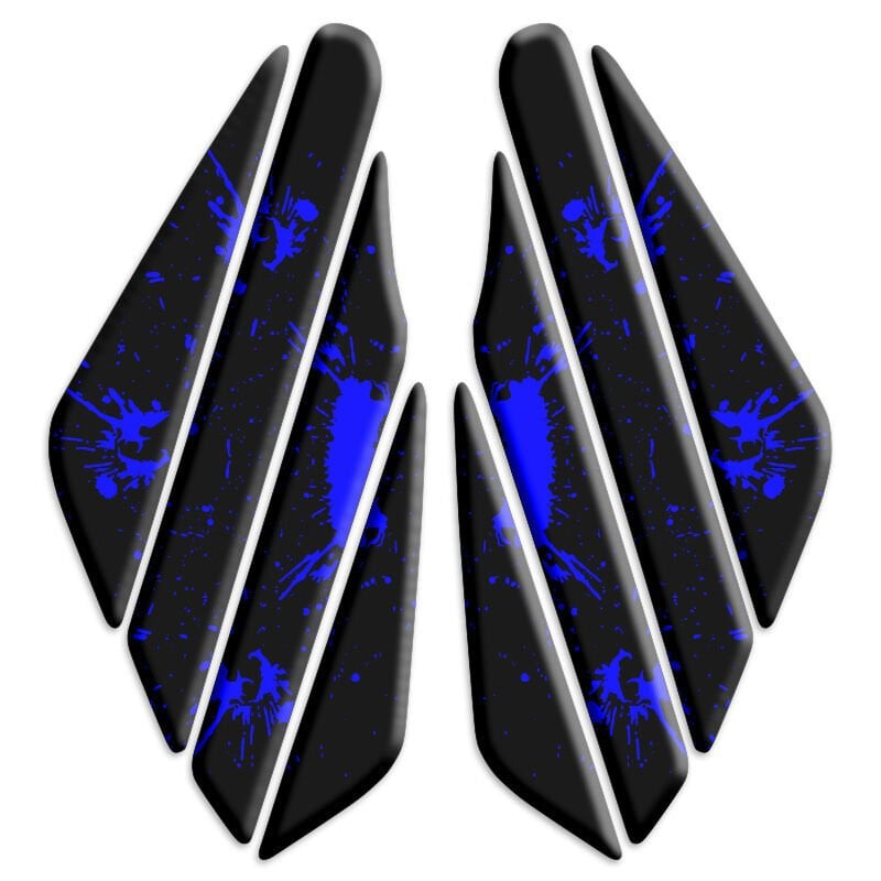 Universal Motosiklet Yan Pad 3D Sticker 014