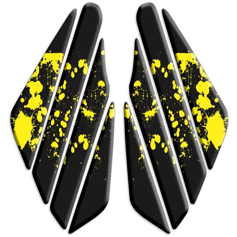 Universal Motosiklet Yan Pad 3D Sticker 015