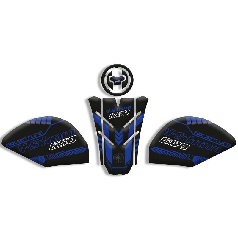 SUZUKI V STROM 650 UYUMLU TANK PAD SET(2021-2024)