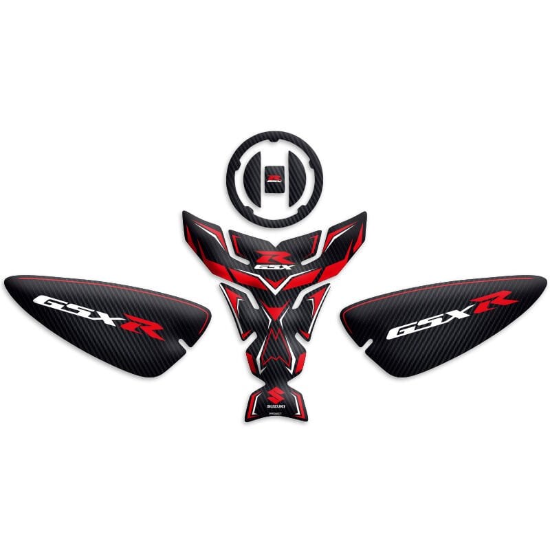 SUZUKI GSX-R UYUMLU TANK PAD SET
