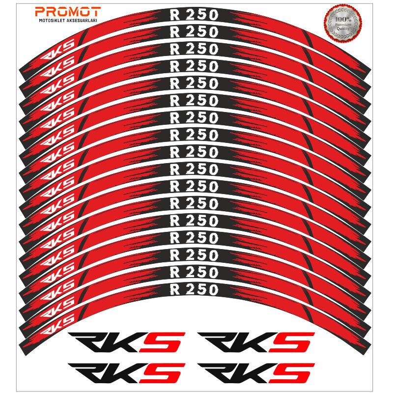R250 UYUMLU JANT ŞERİDİ MODEL 1