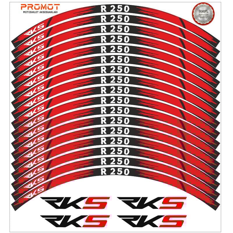 R250 UYUMLU JANT ŞERİDİ MODEL 1