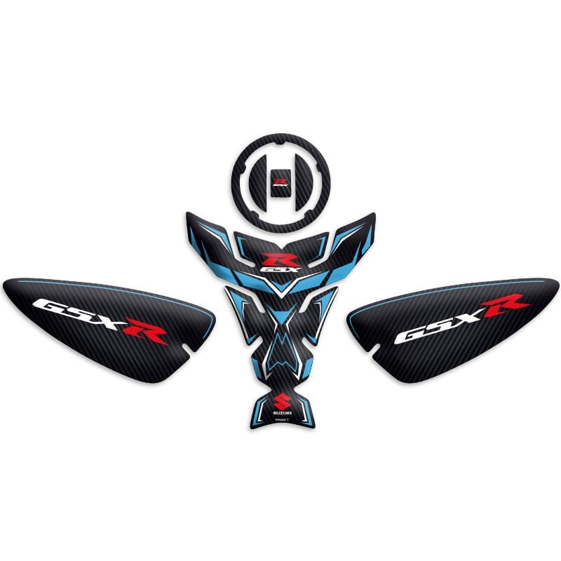 SUZUKI GSX-R UYUMLU TANK PAD SET